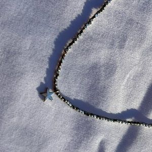 Cute Silver Star Necklace